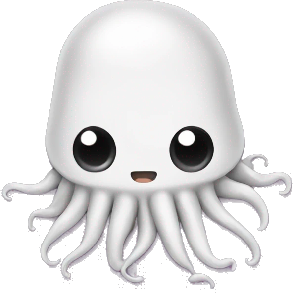 Cute squid emoji