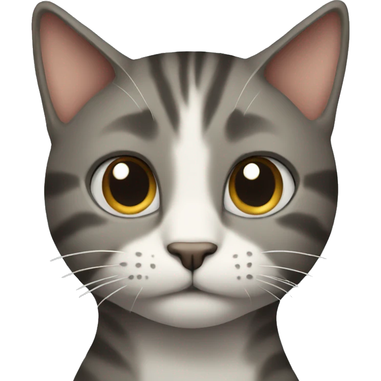 A cat with a long neck emoji