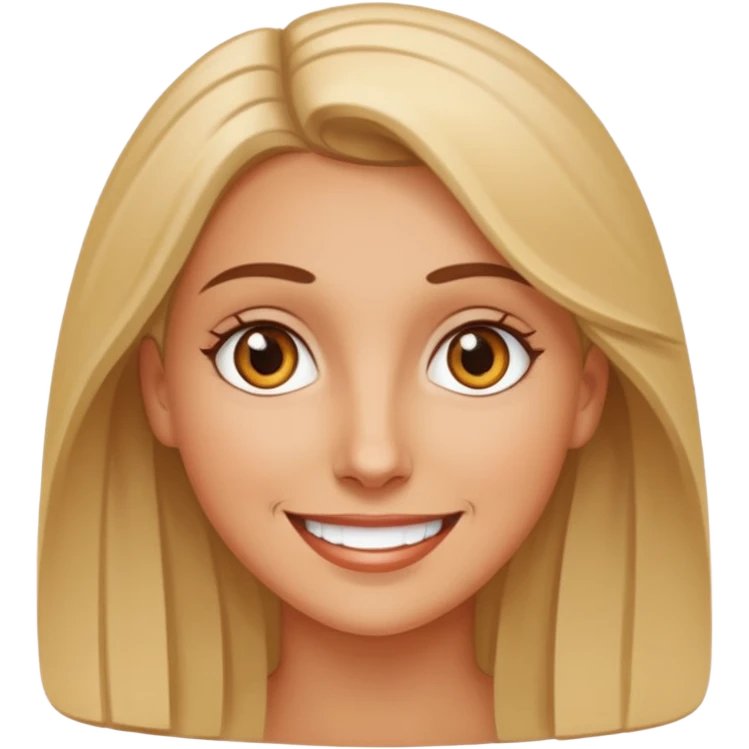 lesbian white girl converted to straight emoji