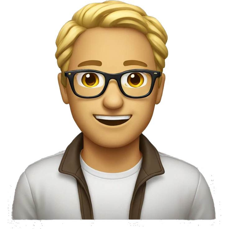 nerd sunglasses emoji