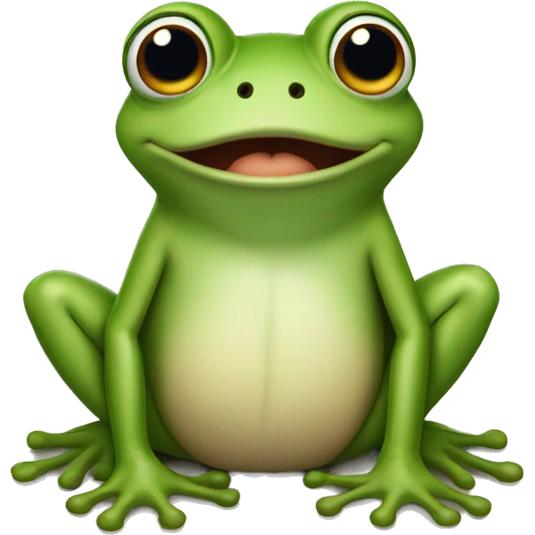 Peppe the frog emoji