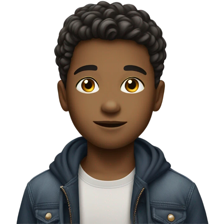 Boy model emoji