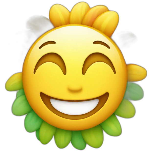 colorfull sunny smile symbol emoji