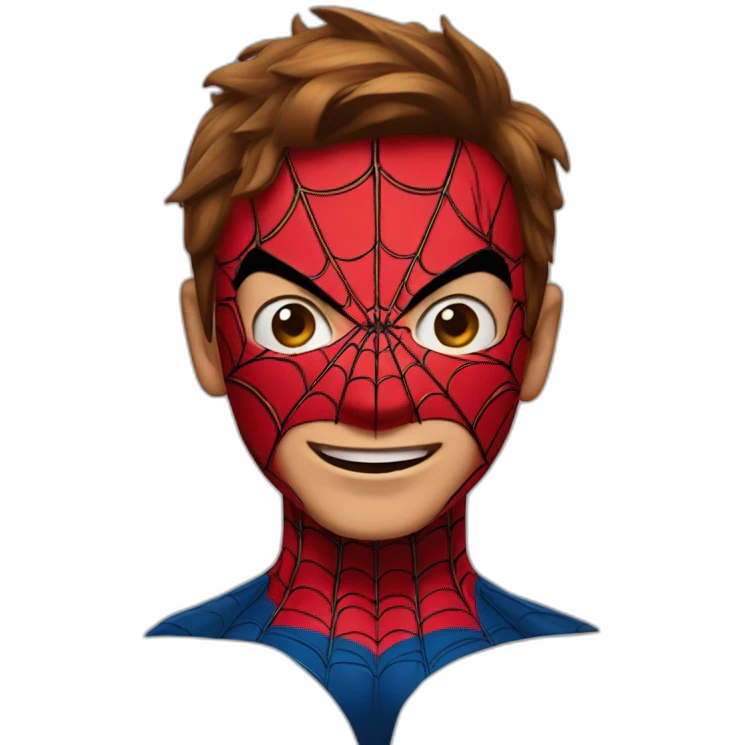 Spiderman cut emoji