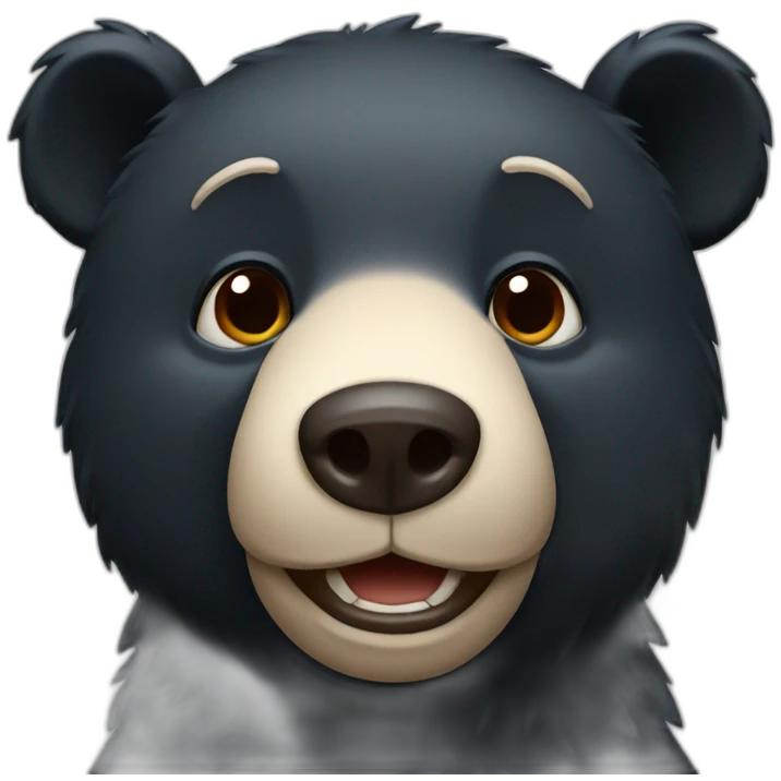 Black Bear emoji