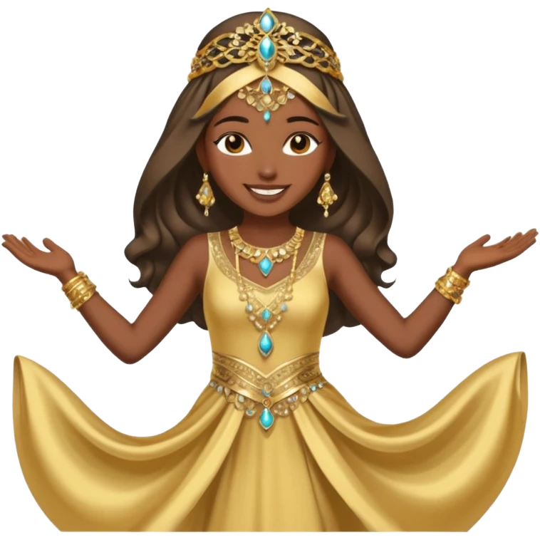 Arabic dancer girl emoji