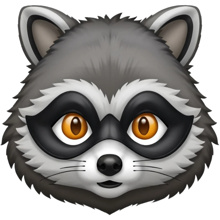 Raccoon emoji