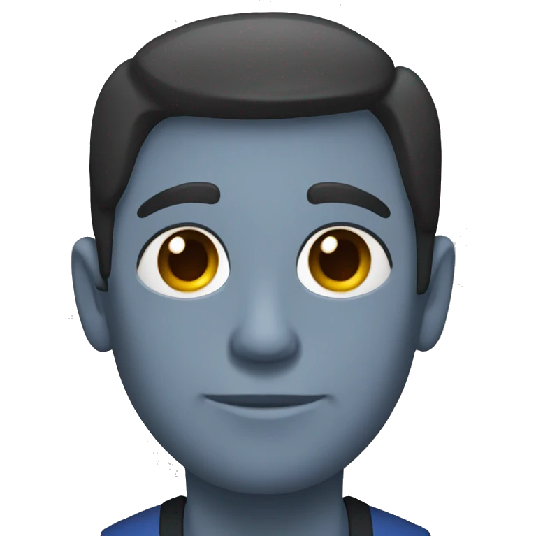 A sigma male emoji