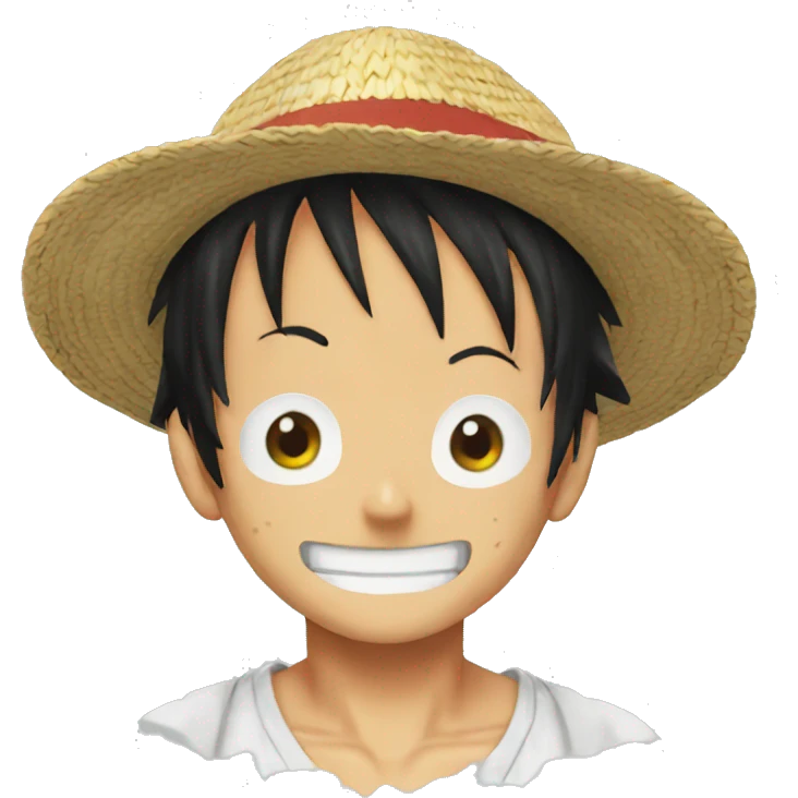 Luffy one piece emoji