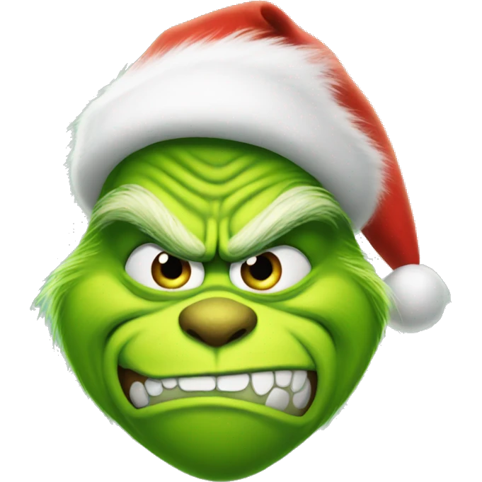 Grinch football emoji