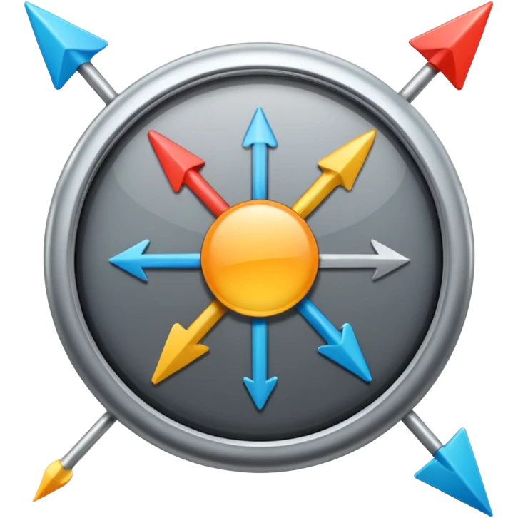 mac os icon rotation retro, gray 80s, arrows emoji