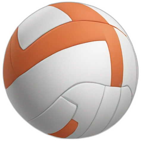 volleyball with coya hat emoji