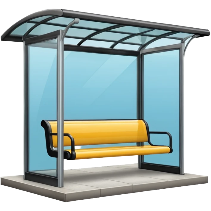 bus Shelter emoji