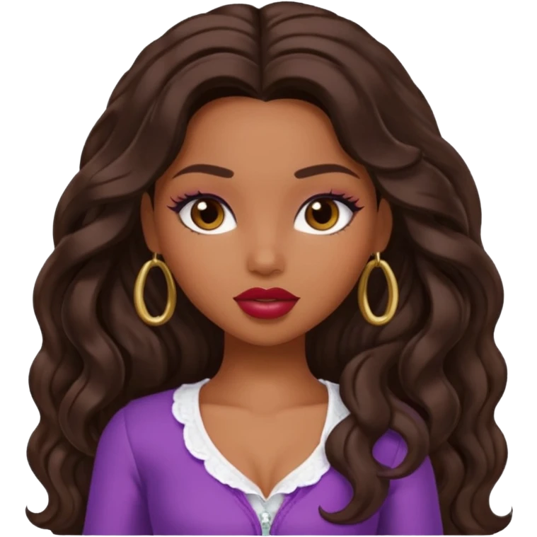 yazmine from bratz emoji