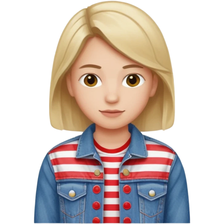 USA styled student emoji