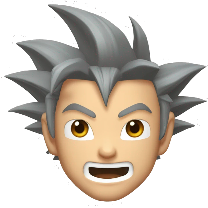 Goku avec un pagne à la hanche emoji