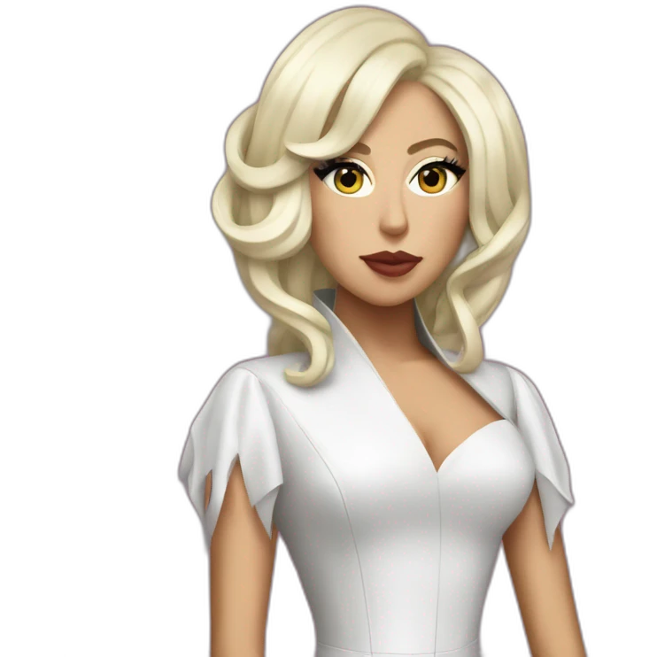 Lady gaga chanteuse emoji