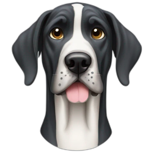 great dane dog emoji
