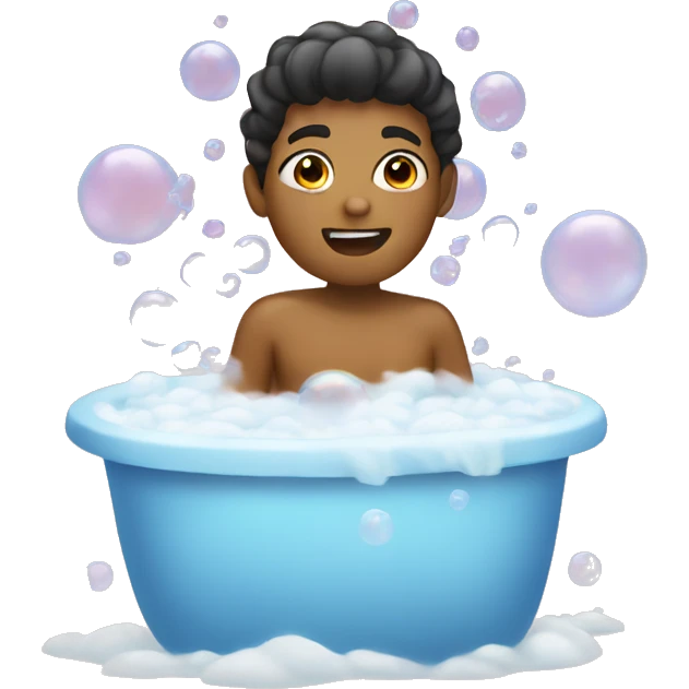 bubble bath emoji