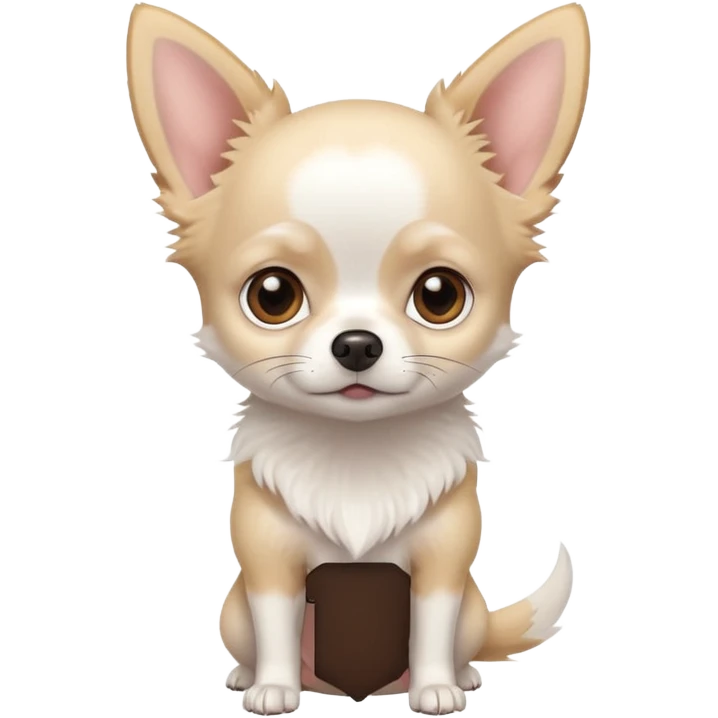 white chihuahua emoji