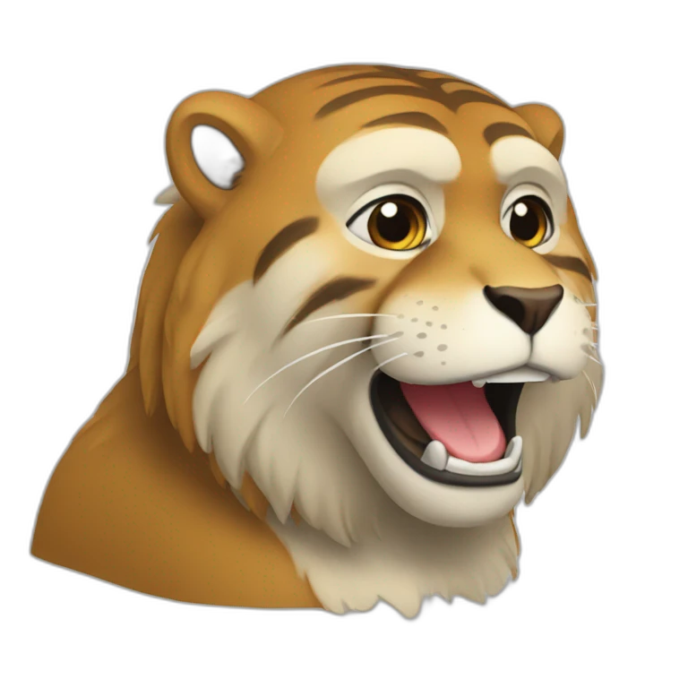 Chat sur singe emoji
