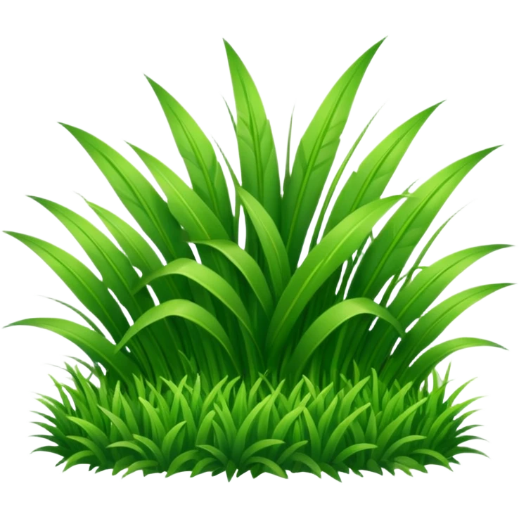 green grass emoji