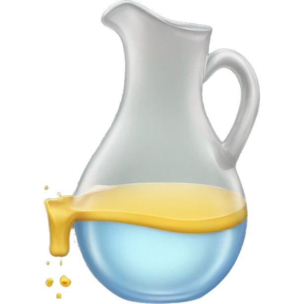 pitcher pouring liquid emoji