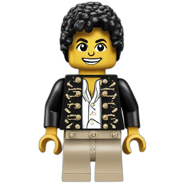Michael Jackson Lego emoji