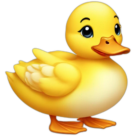 cute baby duck emoji