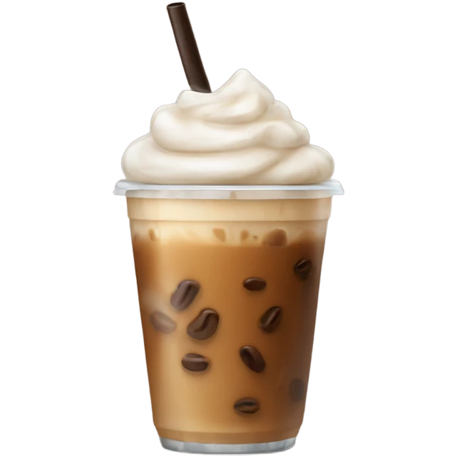 iced coffee emoji