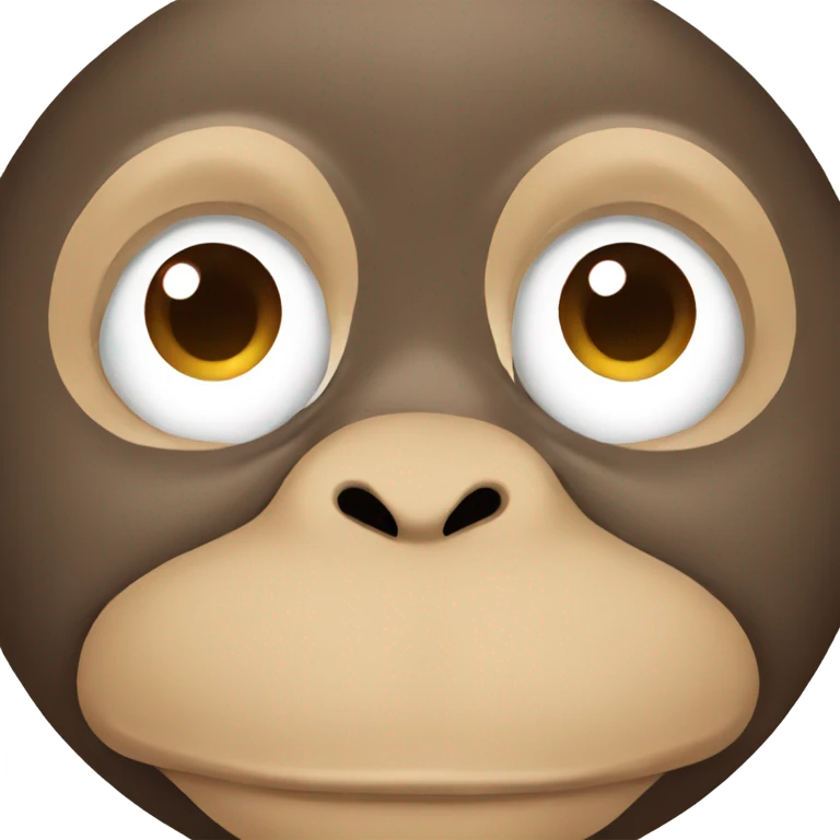 Monkey kissing emoji