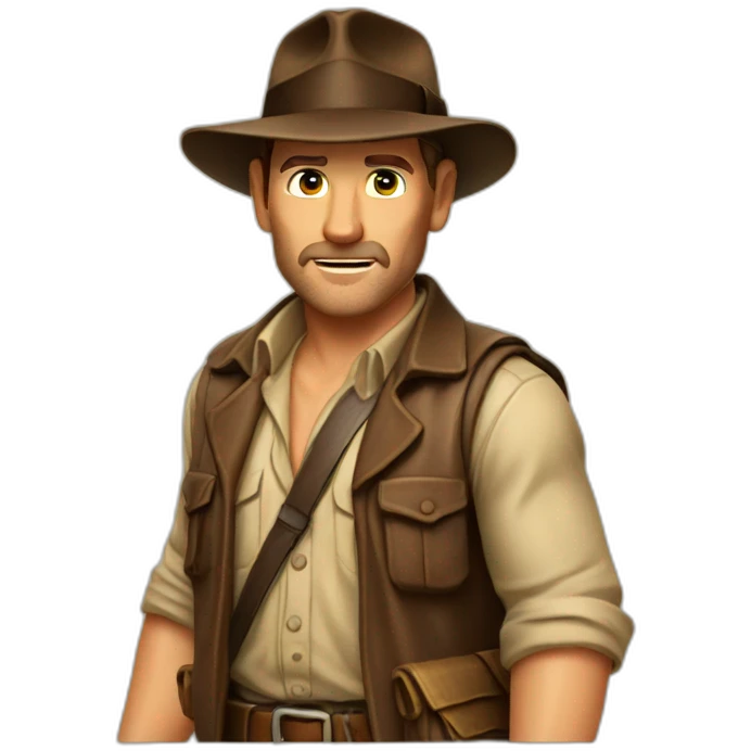 Indiana jones emoji
