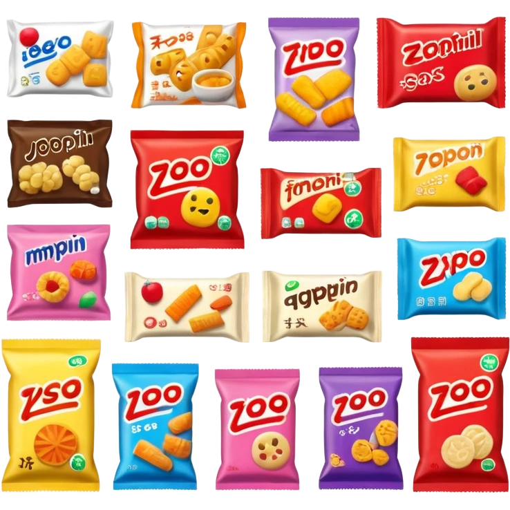 japan packaged snacks  emoji