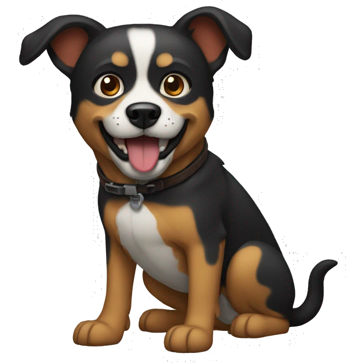 Perro con miedo emoji