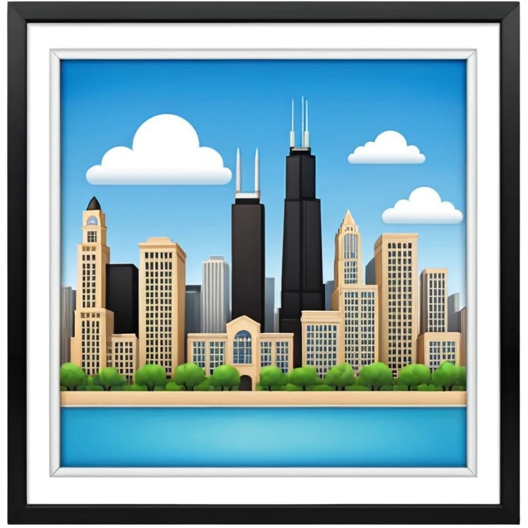 We are in Chicago  emoji