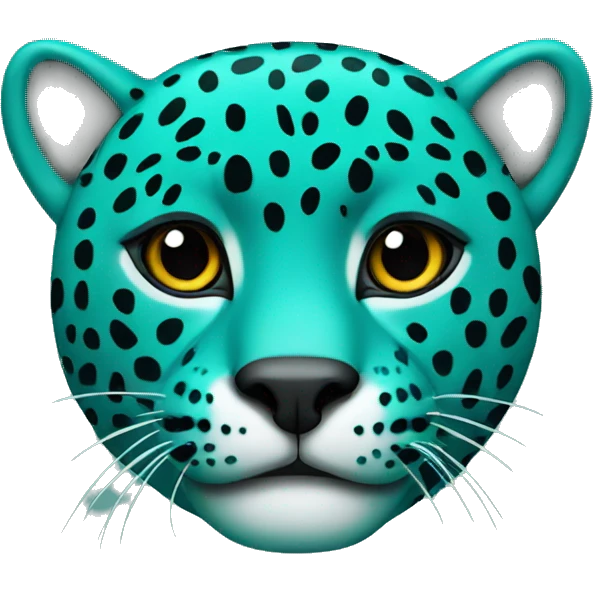 Teal jaguar emoji