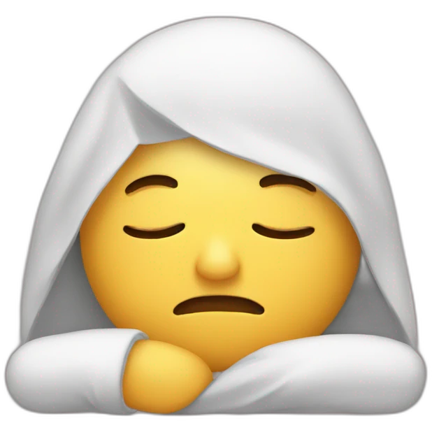 Sleepy emoji