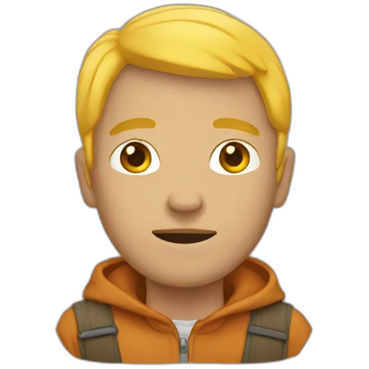 fall man emoji