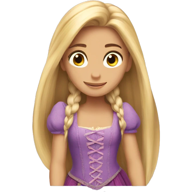 rapunzel  emoji