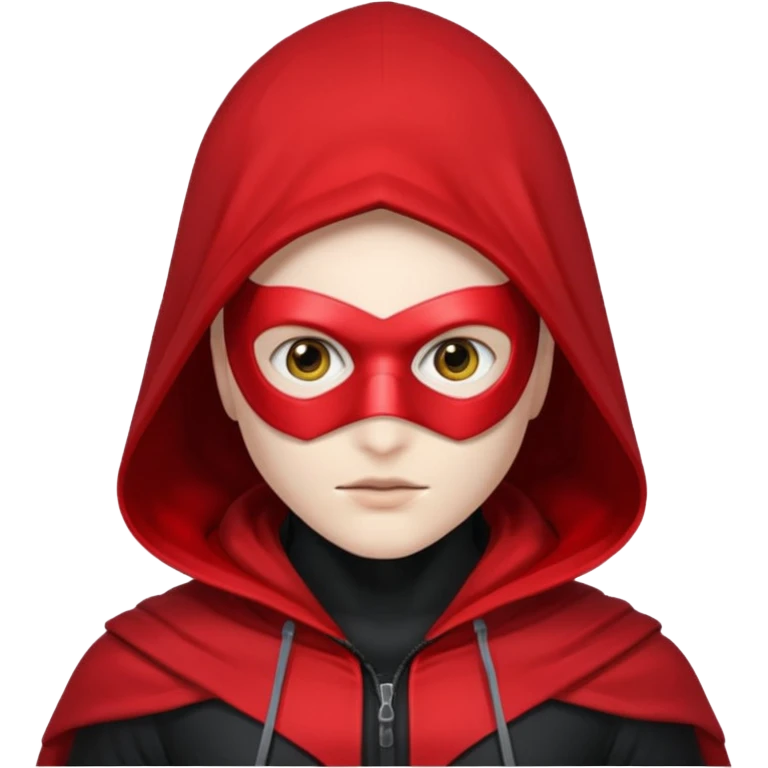 dc red hood with mask emoji