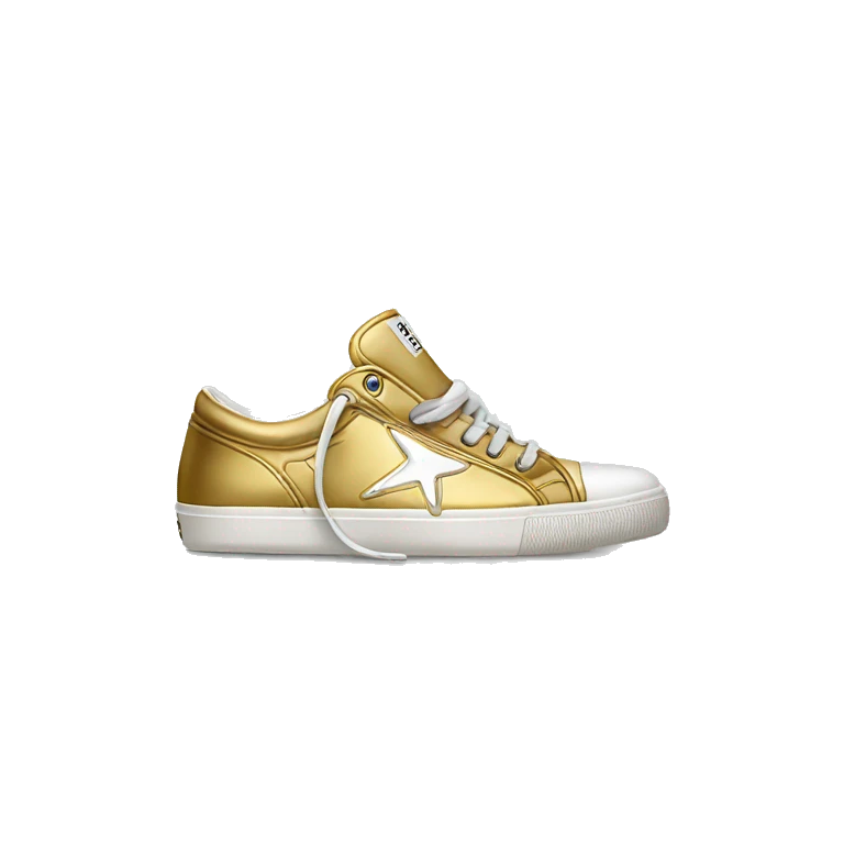 Golden goose sneaker  emoji
