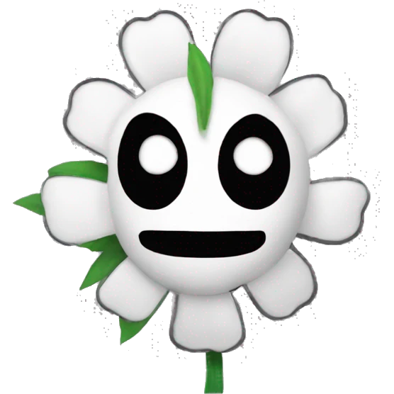 Flowey from Undertale emoji