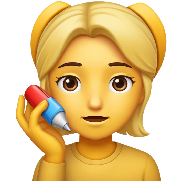 A girl getting fucked in the mouth emoji