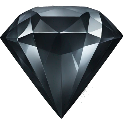 Black diamond emoji