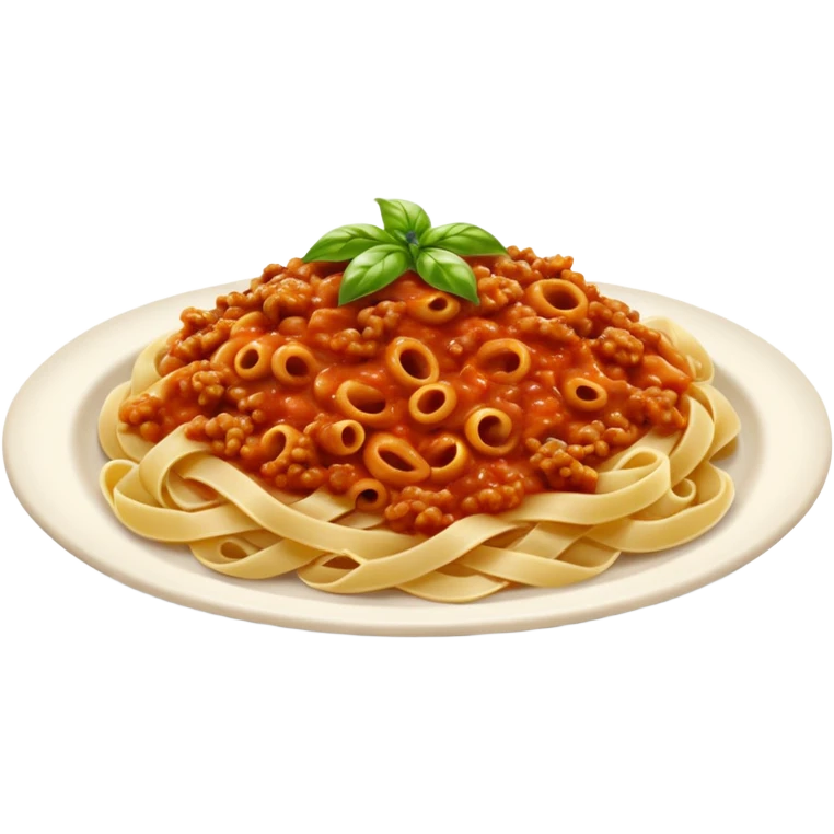 pasta bolognese emoji