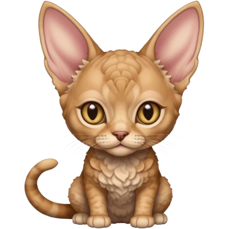 devon rex cat emoji