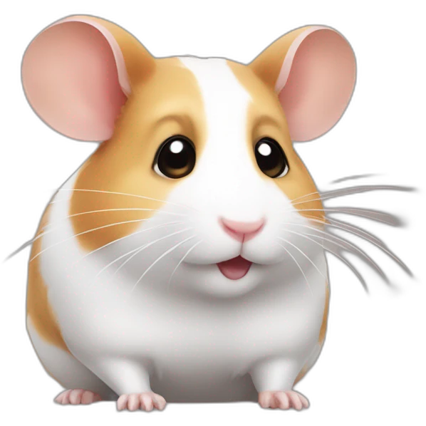 a hamster with big ears emoji