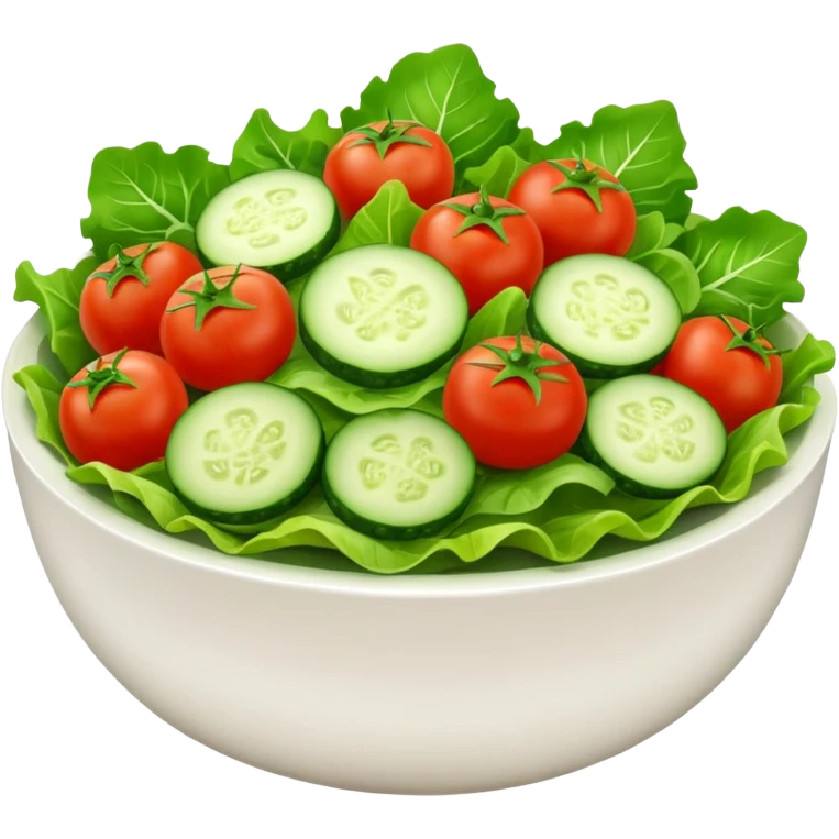 BOWL DI INSALATA,  iperrealistico 4k emoji