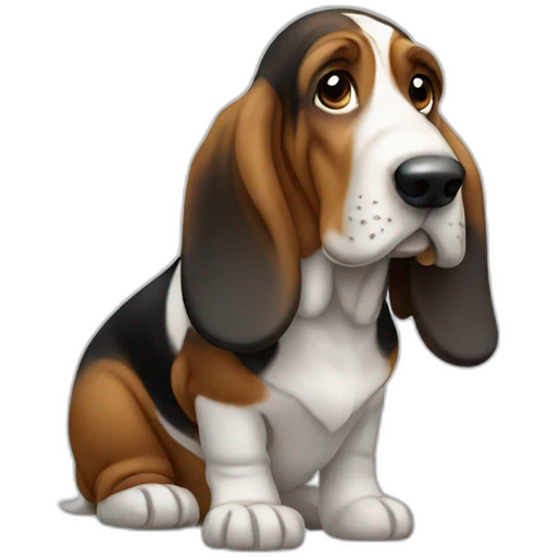 Basset hound emoji