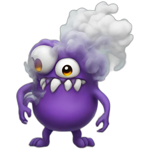 smoke monster emoji